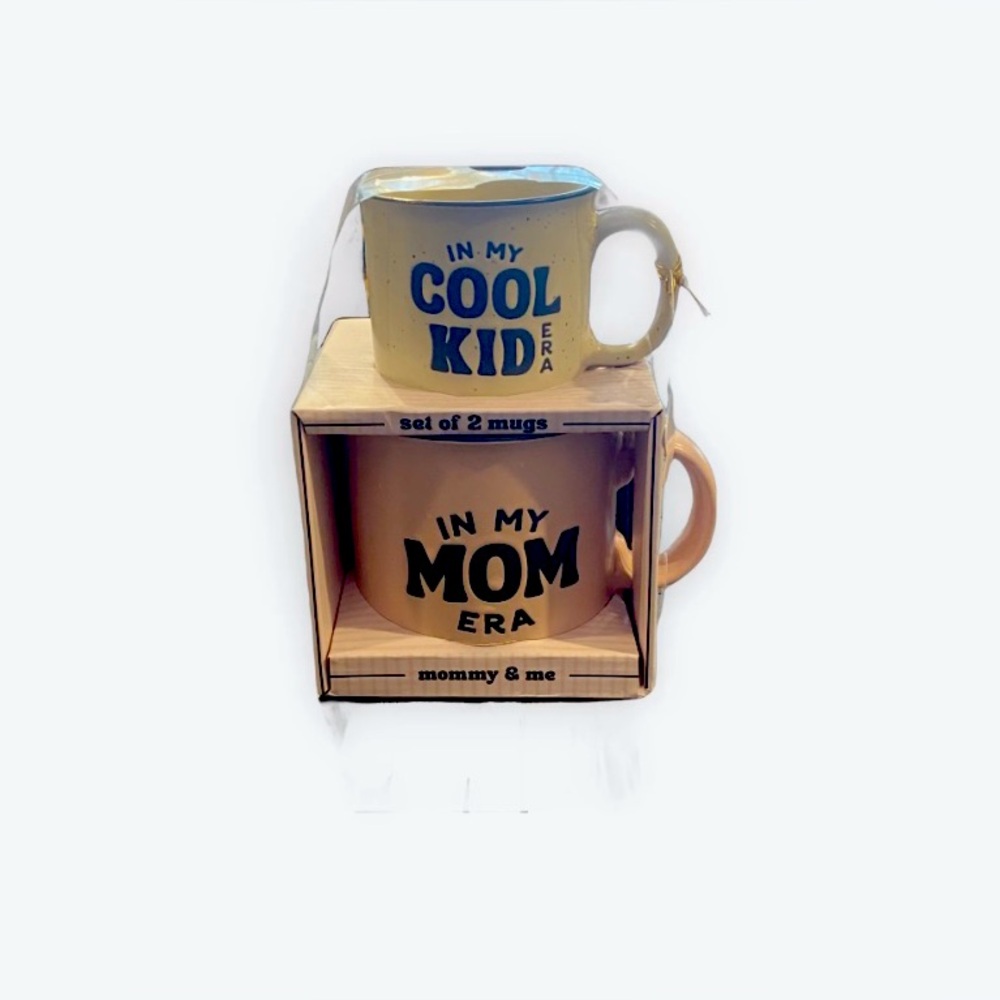 In My Mom Era and In My Cool Kid Era Mug Set